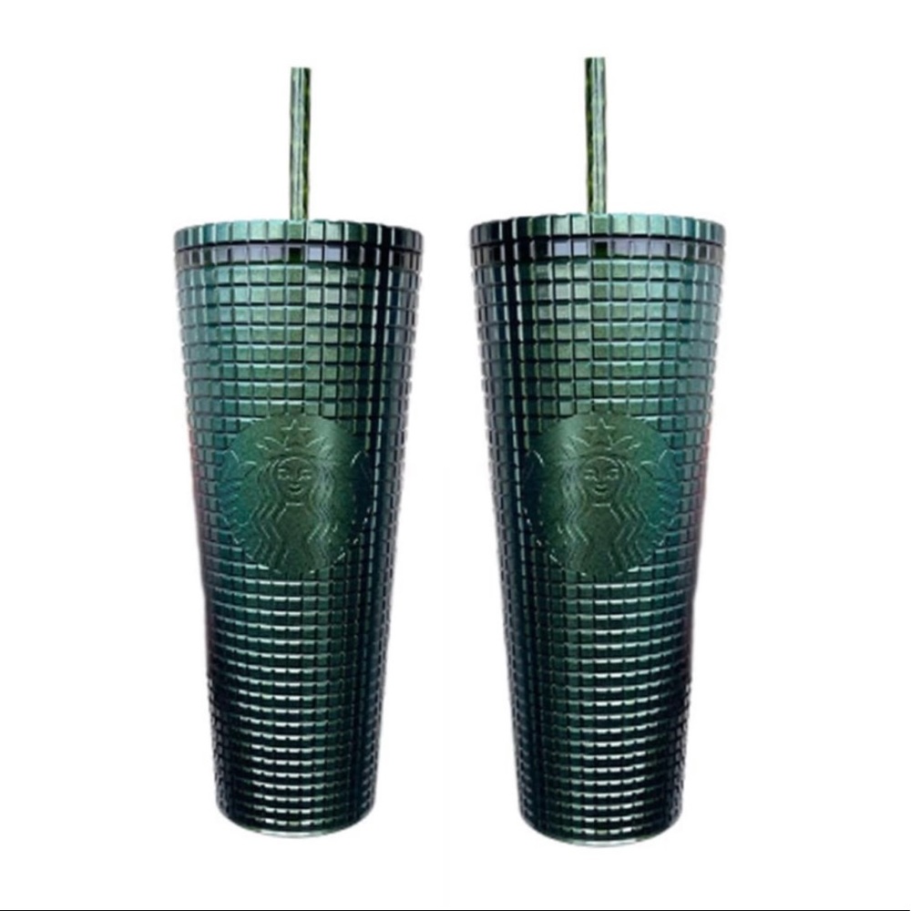 STARBUCKS | HOLIDAY 2021 GREEN GLITTER VENTI TUMBLER